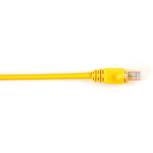 Black Box 25x Value Line Cat5e 25ft networking cable Yellow 295.3" (7.5 m)