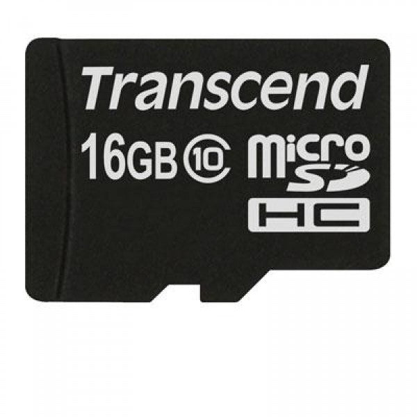 TS16GUSDC10M - Transcend 16GB MICRO SDHC10(NO ADAPTER)