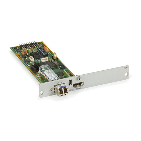 MODULAR KVM EXTENDER RECEIVER EXPANSION CARD - HDMI, SINGLE-MODE FIBER, GSA, TAA