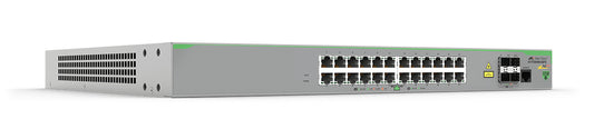 Allied Telesis AT-FS980M/28PS-10 network switch Managed L3 Fast Ethernet (10/100) Power over Ethernet (PoE) Gray