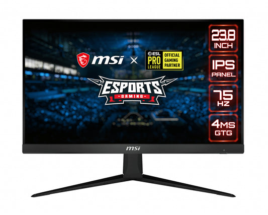 MSI Optix G241V E2 23.8" 1920 x 1080 pixels Full HD LED Black