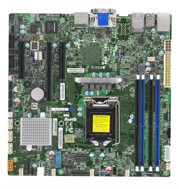 MBD-X11SSZ-QF-O - Supermicro MOTHER BOARD-INTEL, MB -X11SSZ-QF-SINGLE, SINGLE