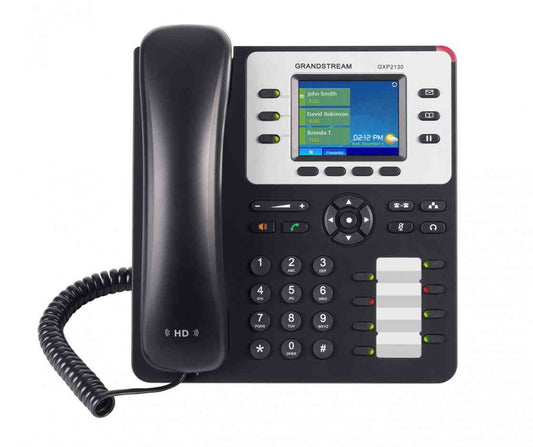 GXP2130 - Grandstream Networks THE HAS 3 DUAL-COLOR LINE KEYS (WITH 3 SIP ACCOUNTS) 4 PROGRAMMABLE CO
