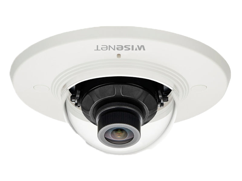 XND-8020F - Hanwha NETWORK FLUSH MOUNT DOME CAMERA, 5MP,3.7MM FIXED LENS