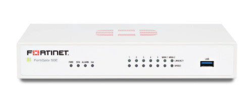 Fortinet FortiWiFi 50E-2R hardware firewall 2500 Mbit/s