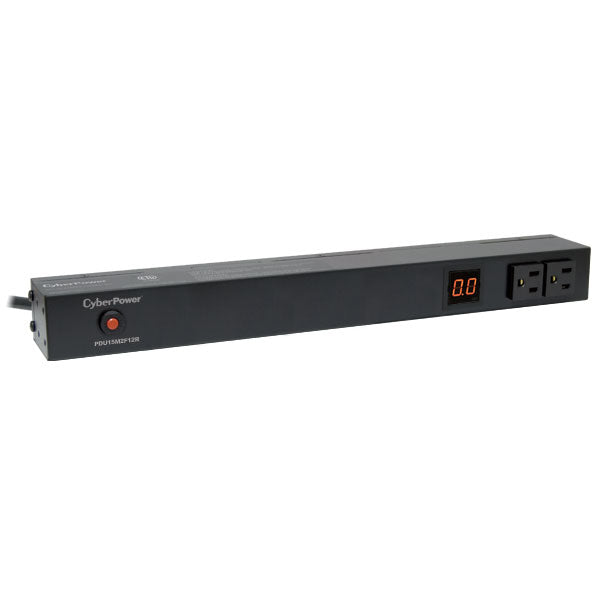 CyberPower PDU15M2F12R power distribution unit (PDU) 14 AC outlet(s) 1U Black