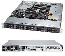 Supermicro SuperServer 1028R-WTR IntelÂ® C612 LGA 2011 (Socket R) Rack (1U) Black