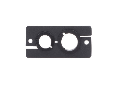 WCP-21 - Kramer Electronics TWO-SIZED CABLE PASS-THROUGH WALL PLATE INSERT.