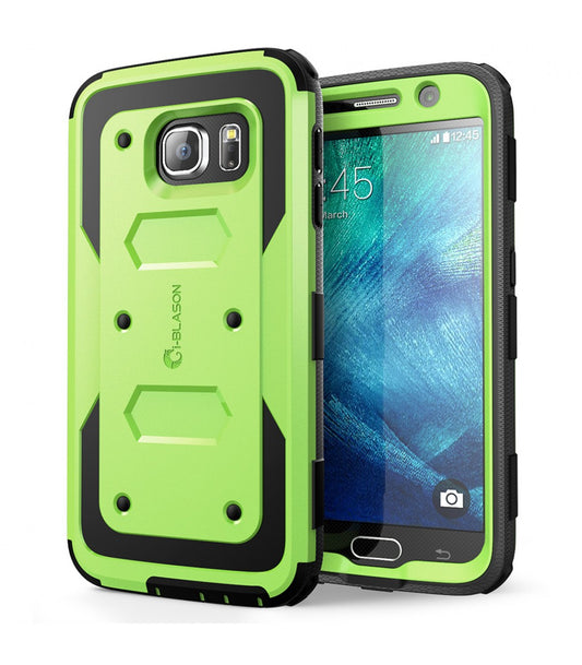 S6-ARMOR-GREEN - i-Blason GALAXY S6 ARMORBOX CASE - GREEN