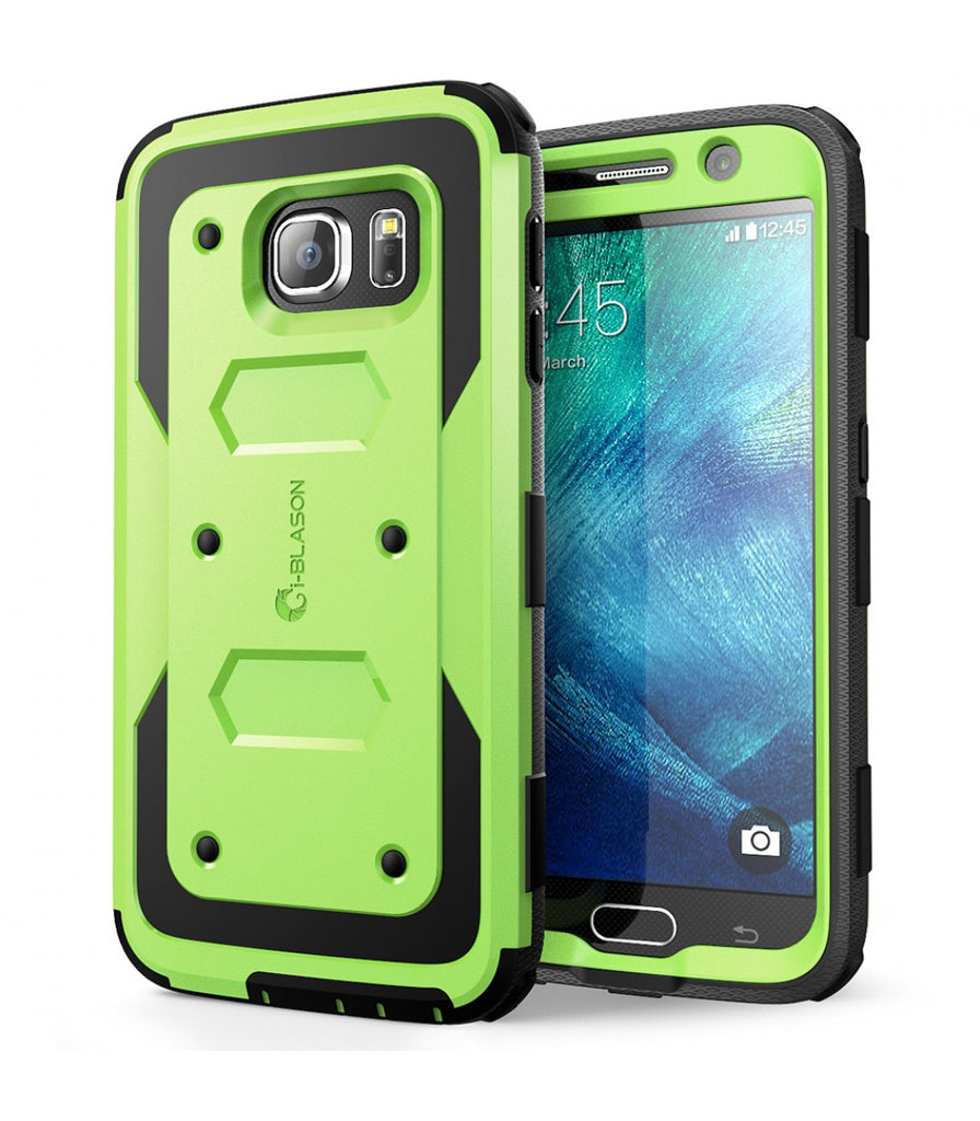 S6-ARMOR-GREEN - i-Blason GALAXY S6 ARMORBOX CASE - GREEN– Aeonfly