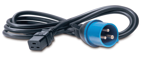 POWER CABLE - POWER IEC 320 EN 60320 C19 - FEMALE - POWER IEC 309 - MALE - 8 FT