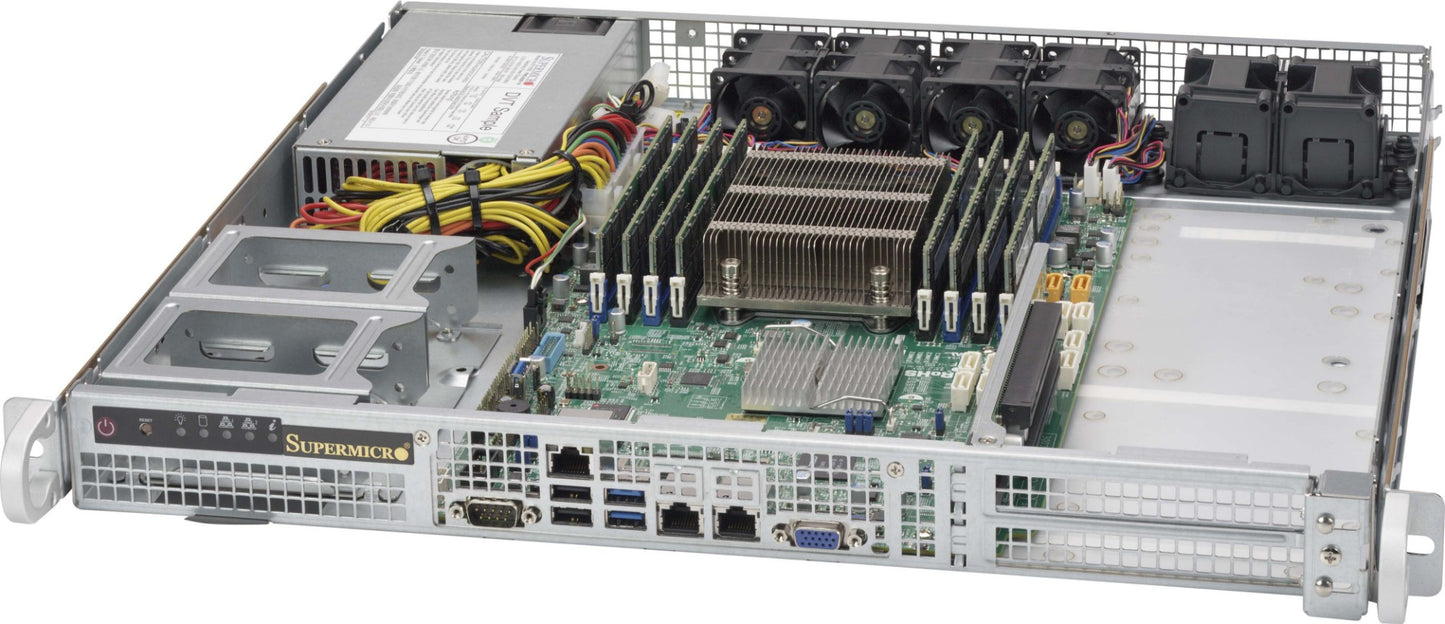 Supermicro CSE-515-350 computer case Rack Silver 350 W