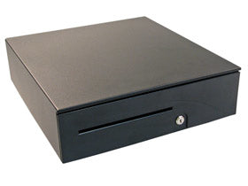 T320-BL1616-U6 - APG Cash Drawer S100 DRAWER 16X16 BLK 24V 5BILL