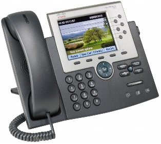 Cisco Unified IP Phone 7965G w/ 1 RTU License Caller ID Black, Silver