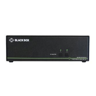 SECURE KVM SWITCH, NIAP 3.0 CERTIFIED - 2-PORT, DUAL-MONITOR, HDMI 4K60, USB, AU