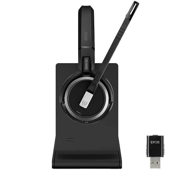 1001436 - Sennheiser EPOS IMPACT 5000 Go MS Stereo Wireless DECT Headset