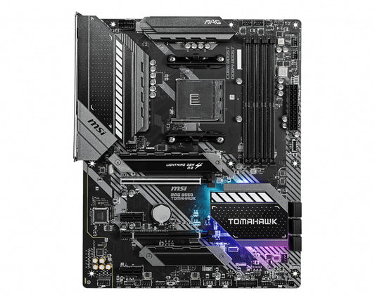 MAG B550 TOMAHAWK,AMD B550,BLACK/MATT,ATX,AM4,SUPPORTS 3RD GEN AMD RYZEN/ 3ND GE