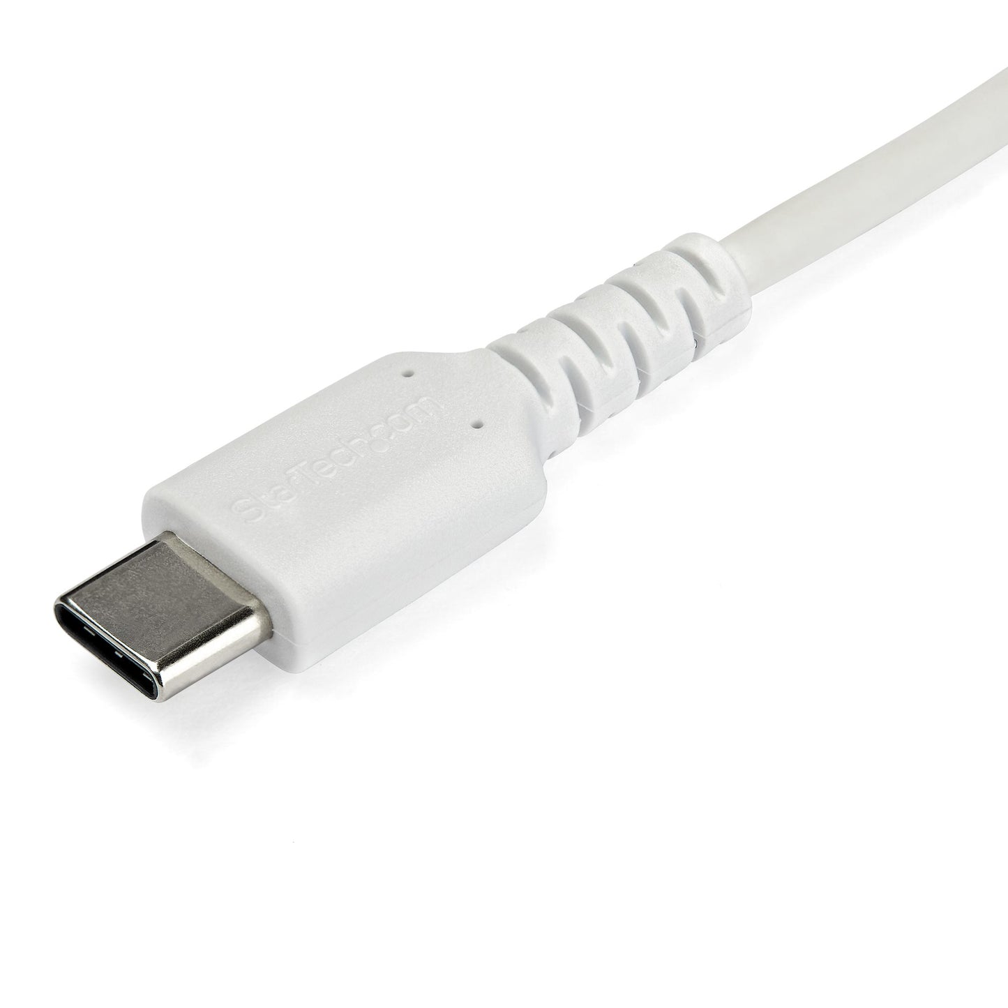 RUSB2CC1MW - StarTech.com ARAMID FIBER SHELTERS DURABLE USB C TO USB C CHARGER CABLE FROM STRESS OF BENDS