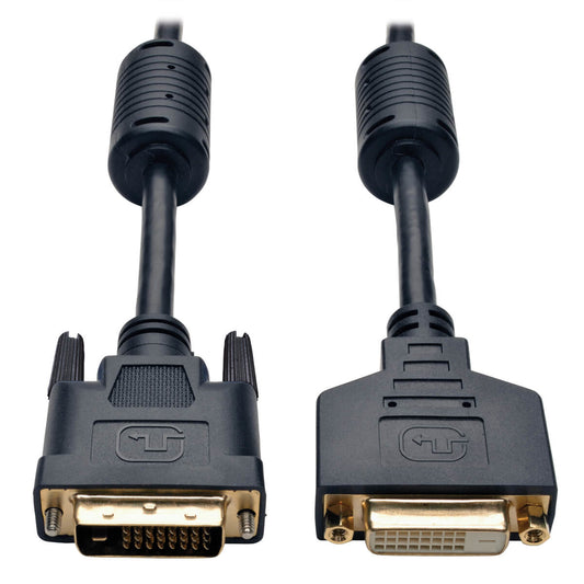 6FT DVI DUAL LINK EXTENSION CABLE DIGITAL TMDS SHIELDED DVI-D M/F 6 FT