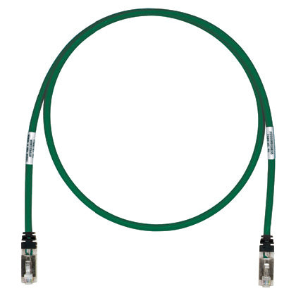 STP6X7GR - Panduit 7FT CAT6A GREEN COPPER PATCH