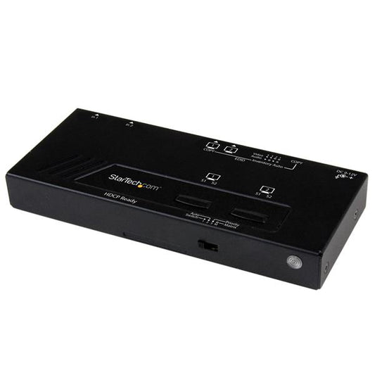 SWITCH BETWEEN TWO HDMI SOURCES ON TWO HDMI DISPLAYS - HDMI SELECTOR - HDMI MATR