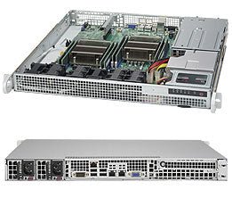 Supermicro SuperServer 6018R-MDR IntelÂ® C612 LGA 2011-v3 Rack (1U) Silver