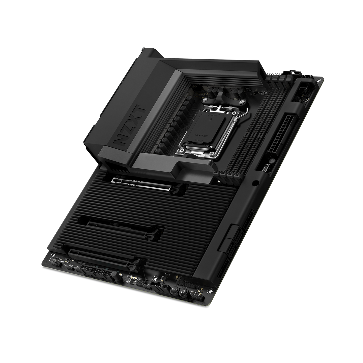 N7-B85XT-B1 - NZXT N7 B850 Black AMD AM5 ATX WiFi Motherboard