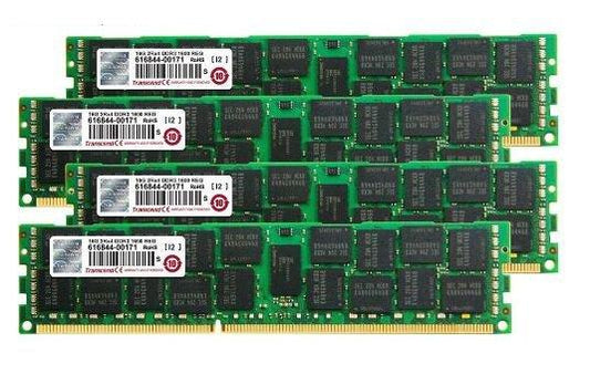 Transcend JetRam TS32GJMA533Y memory module 32 GB 4 x 8 GB DDR3 1333 MHz ECC