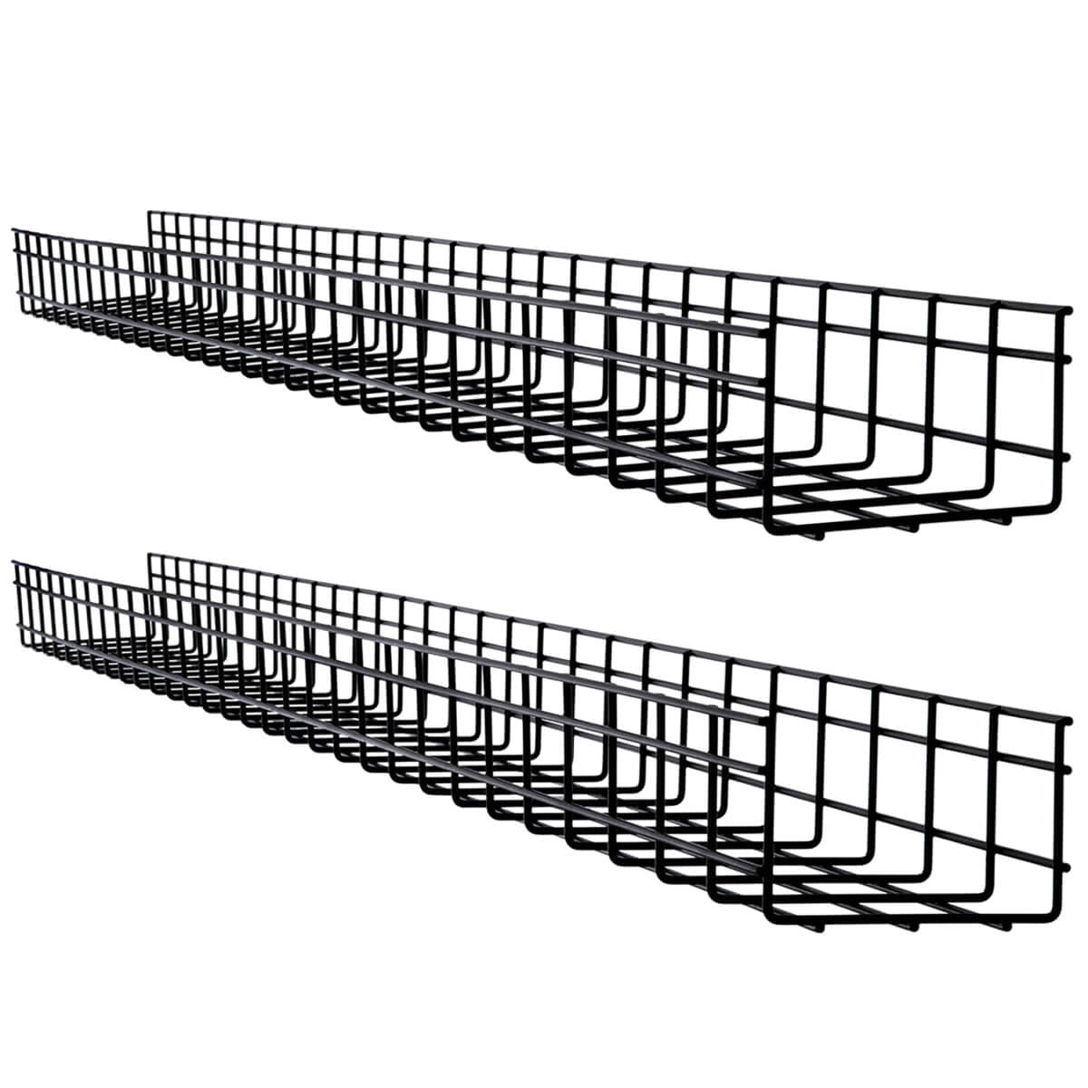 Tripp Lite SRWB6410X2STR cable tray Straight cable tray Black