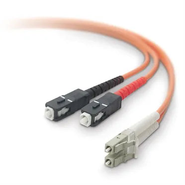 F2F402L7-03M - Belkin BELKIN - NETWORK CABLE - LC MULTI-MODE (M) - SC MULTI-MODE (M) - 10 FT - FIBER O