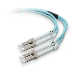 F3F004-02M - Belkin CABLE,FIBER,LC/LC,2M,LO MULTIMODE,AQUA,50/125,OM4