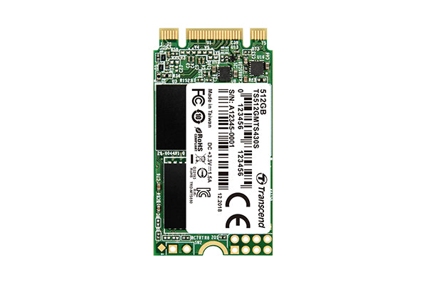 Transcend 430S M.2 512 GB Serial ATA III 3D NAND