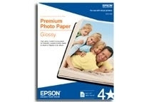 Epson Premium Glossy 11.7 x 16.5" 20 sheets photo paper