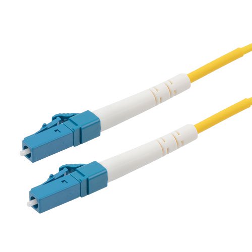 C2G 7M LC-LC 9/125 OS1 DUPLEX SINGLEMODE FIBER OPTIC CABLE (TAA COMPLIANT) - YEL