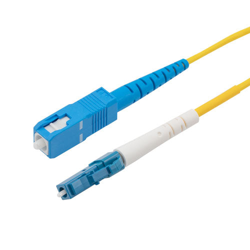 C2G 7m USA LC/SC Duplex 9/125 Single-Mode Fiber Patch Cable fiber optic cable 275.6" (7 m) Yellow