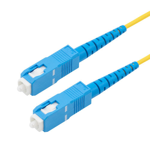 C2G 9m SC/SC Plenum-Rated Duplex 9/125 Single-Mode Fiber Patch Cable fiber optic cable 354.3" (9 m) Yellow