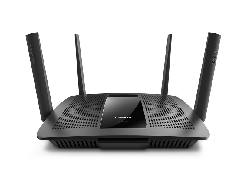 Linksys EA8100 wireless router Gigabit Ethernet Dual-band (2.4 GHz / 5 GHz) Black