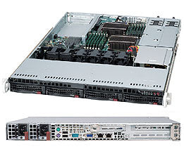 Supermicro CSE-815TQC-R706WB computer case Rack Black 750 W