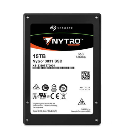 Seagate Enterprise XS15360TE70014 internal solid state drive 2.5" 15360 GB SAS 3D eTLC