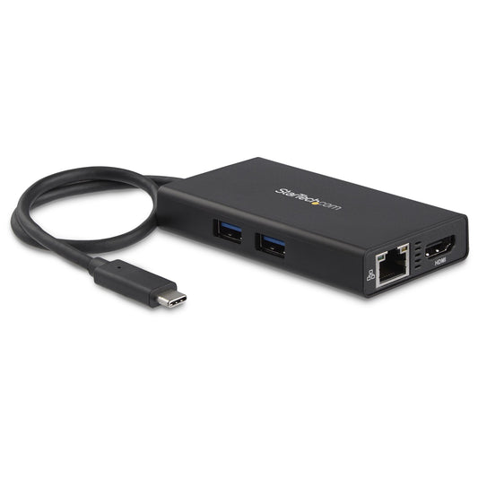 StarTech.com DKT30CHPD notebook dock/port replicator Wired USB 3.2 Gen 1 (3.1 Gen 1) Type-C Black