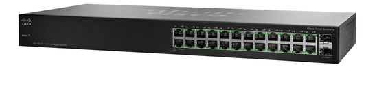 Cisco SG100-24-EU, Refurbished Unmanaged L2 Black