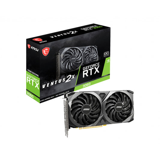 MSI GeForce RTX 3060 Ventus 2X 12G OC NVIDIA 12 GB GDDR6