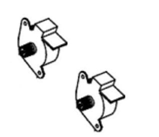 Zebra P1019866 printer/scanner spare part Motor 2 pc(s)