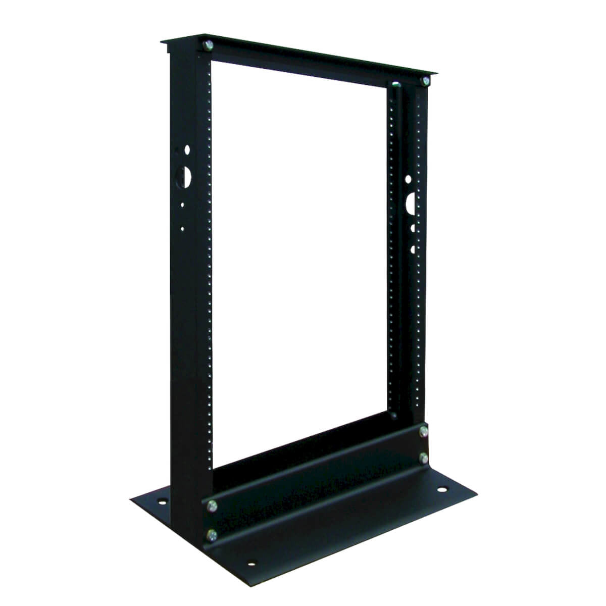 13U 2-POST OPEN FRAME RACK SERVER CABINET THREADED HOLES– Aeonfly