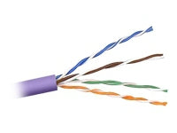 Belkin CAT6 Stranded Bulk Cable 1000 ft networking cable Purple 12000" (304.8 m)