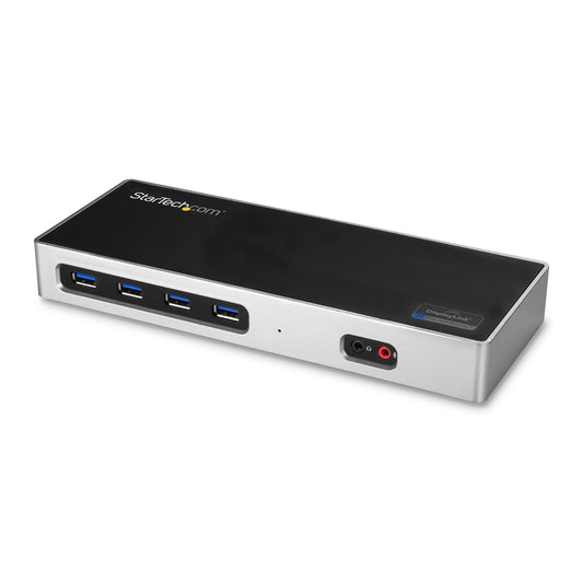 StarTech.com DK30A2DH notebook dock/port replicator Wired USB 3.2 Gen 1 (3.1 Gen 1) Type-C Black, Silver