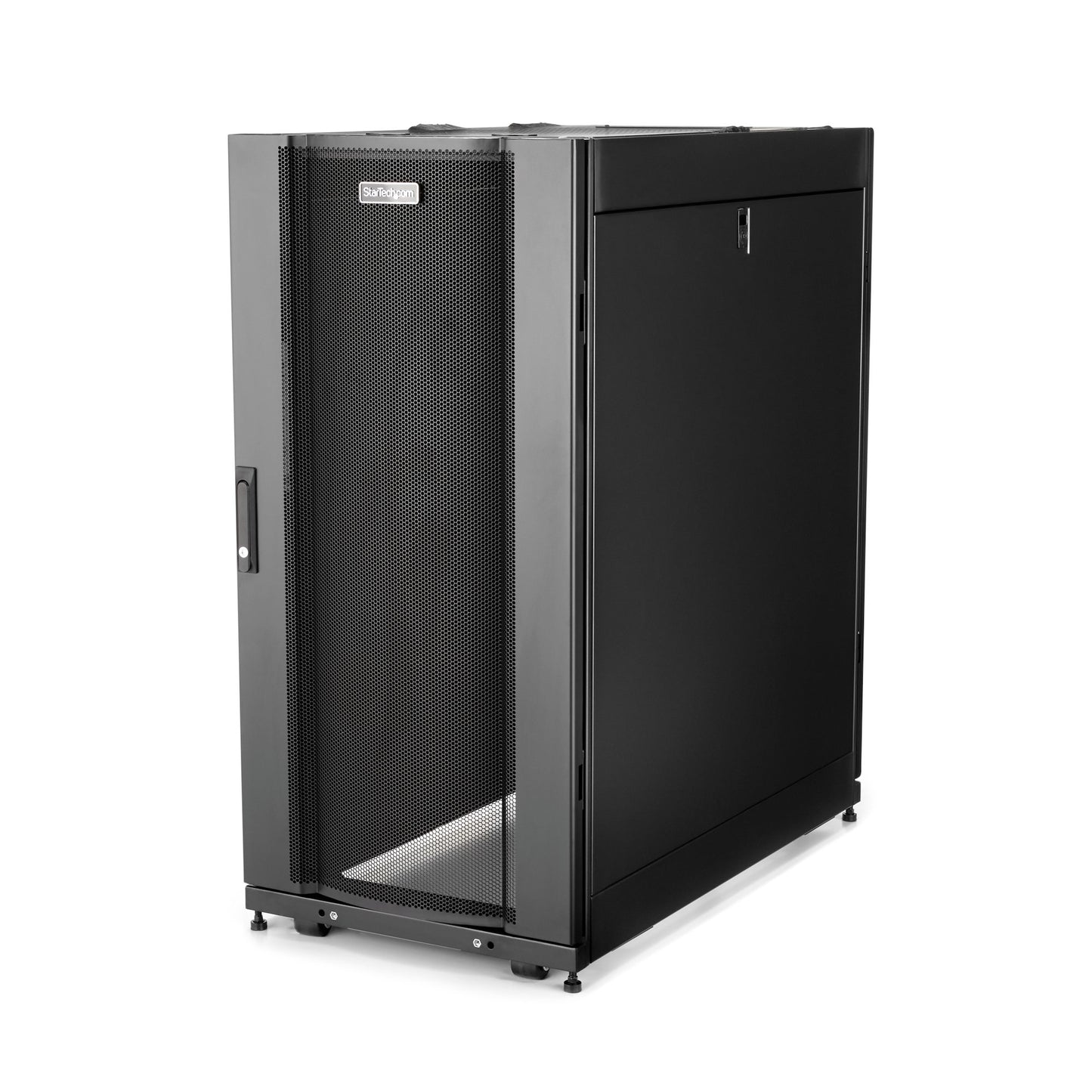 4POST 25U 19IN SERVER RACK CABINET W/CASTERS/ROLLING/MOBILE NETWORK/IT/DATA EQUI