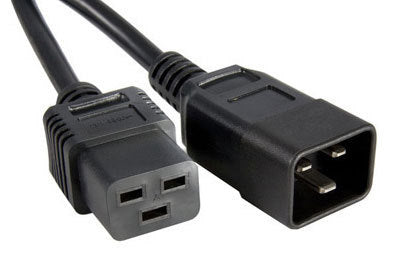 POWER CABLE - POWER IEC 320 EN 60320 C19 - POWER IEC 320 EN 60320 C20 - 8 FEET