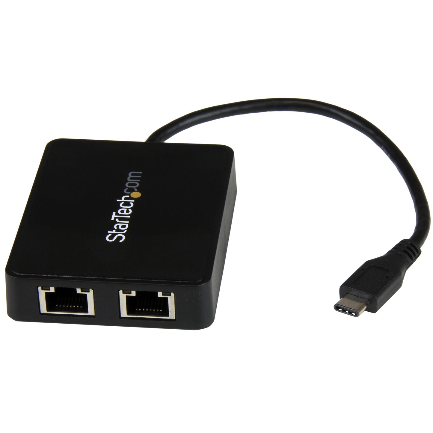 USE THE USB-C PORT ON YOUR LAPTOP TO ADD LAN ACCESS WITH TWO GBE PORTS   A USB-A