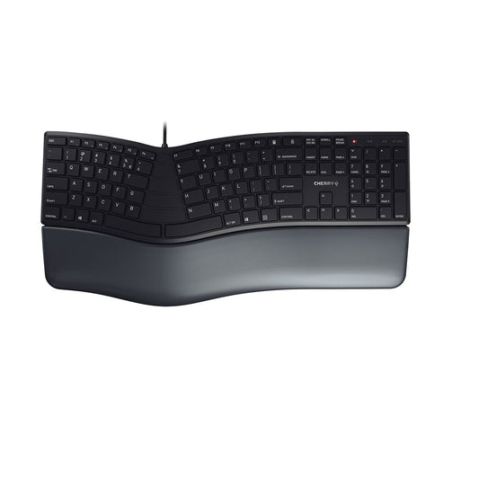 JK-4500EU-2 - CHERRY KEYBOARD, ERGONOMIC, BLACK